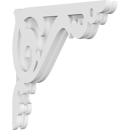 Ekena Millwork Amber Architectural Grade PVC Corbel, 1 7/8"W X 14"D X 14"H CORP01X14X14AE